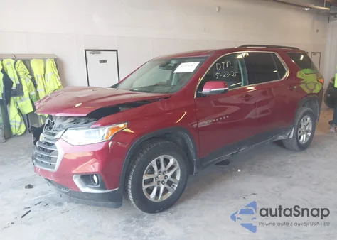 2020 Chevrolet Traverse Fwd Lt Cloth из США, поврежденный, VIN 1GNERGKW7LJ171890